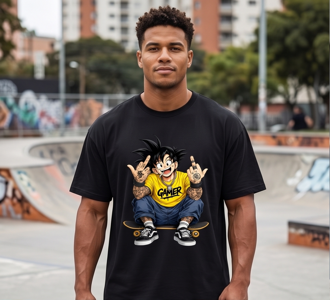 Heavyweight Oversized Graphic T-Shirt - Streetwear Edition