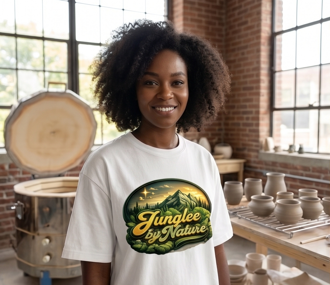 "Junglee by Nature" Heavyweight Oversized T-Shirt