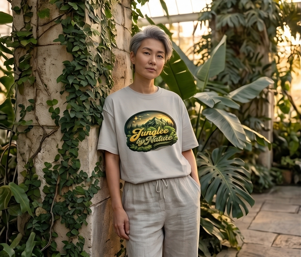 "Junglee by Nature" Heavyweight Oversized T-Shirt